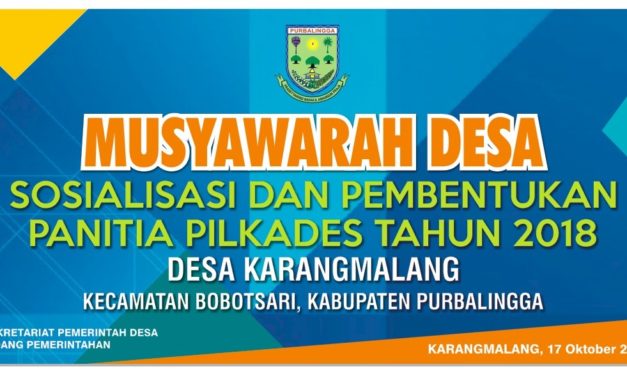 Pemilihan Kepala Desa Karangmalang